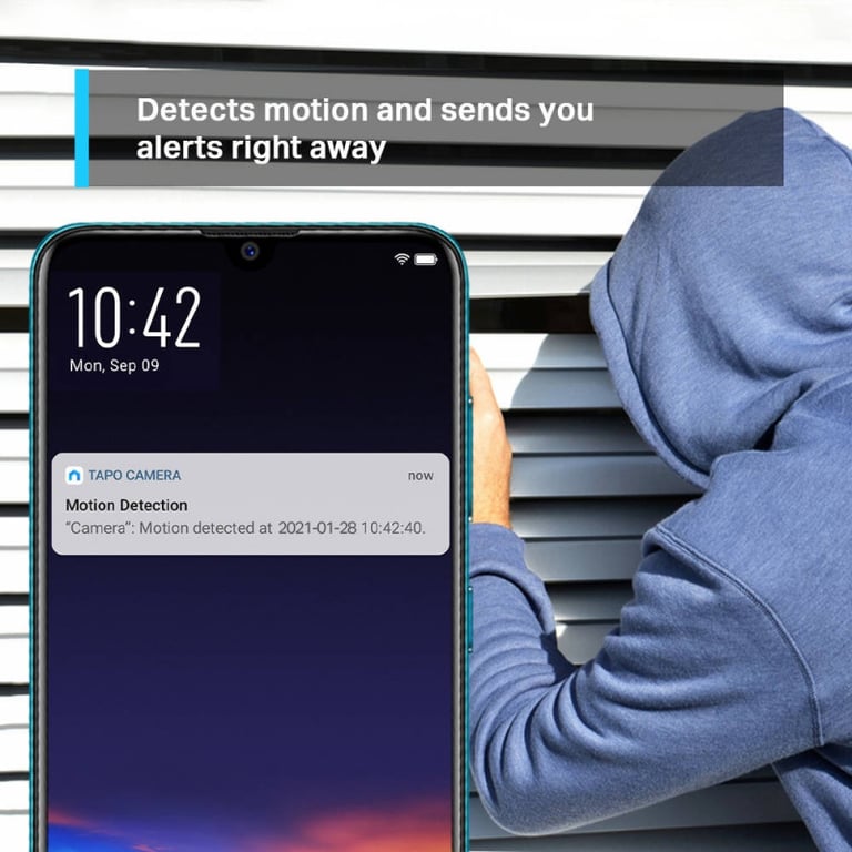 Caméra de Surveillance Connectée TP Link TAPO C210 - vue 6