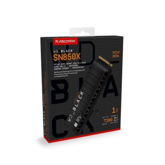 Western Digital SSD WD SN850X Avec dissipateur thermique - vue 10