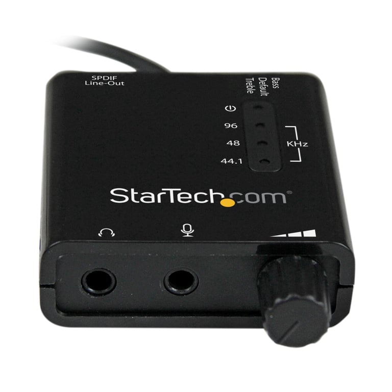 StarTech.com Carte son externe USB avec audio SPDIF numérique - vue 4