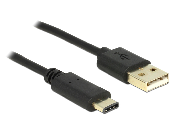DeLOCK 2m USB2.0 AUSB2.0 C câble USB USB A USB C Neuf