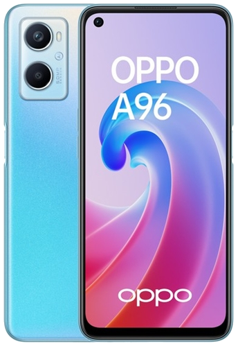 OPPO A96 CPH2333 16,7 cm (6.59 ) Double SIM Android 11 4G USB Type-C 8 Go 128 Go 5000 mAh Bleu