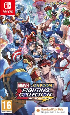 Marvel vs Capcom Fighting Collection Arcade Classics Code in a Box Switch - vue 1