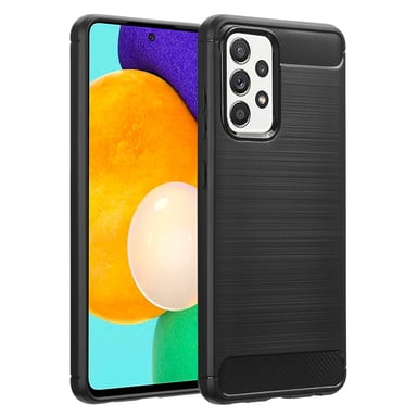 imoshion Coque Brushed pour Samsung Galaxy A52(s) (5G/4G) - Noir