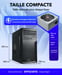 Basic Office PC / Ordinateur de bureau - AMD Athlon PRO 300GE - Tour Computer avec 8GO DDR4 RAM - 240GO SSD - WiFi - Windows 11 Pro