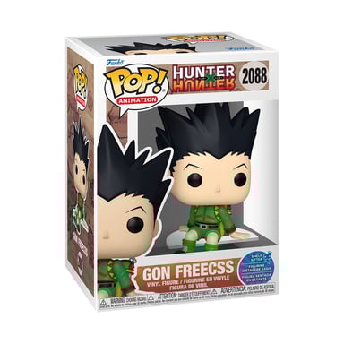 Figurine Funko Pop! Animation 2088 Gon Freecss Assis Vinyle 11,9 cm Vert
