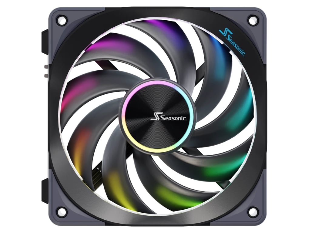 Seasonic MagFlow ARGB Boitier PC Ventilateur 12 cm 1 pièce