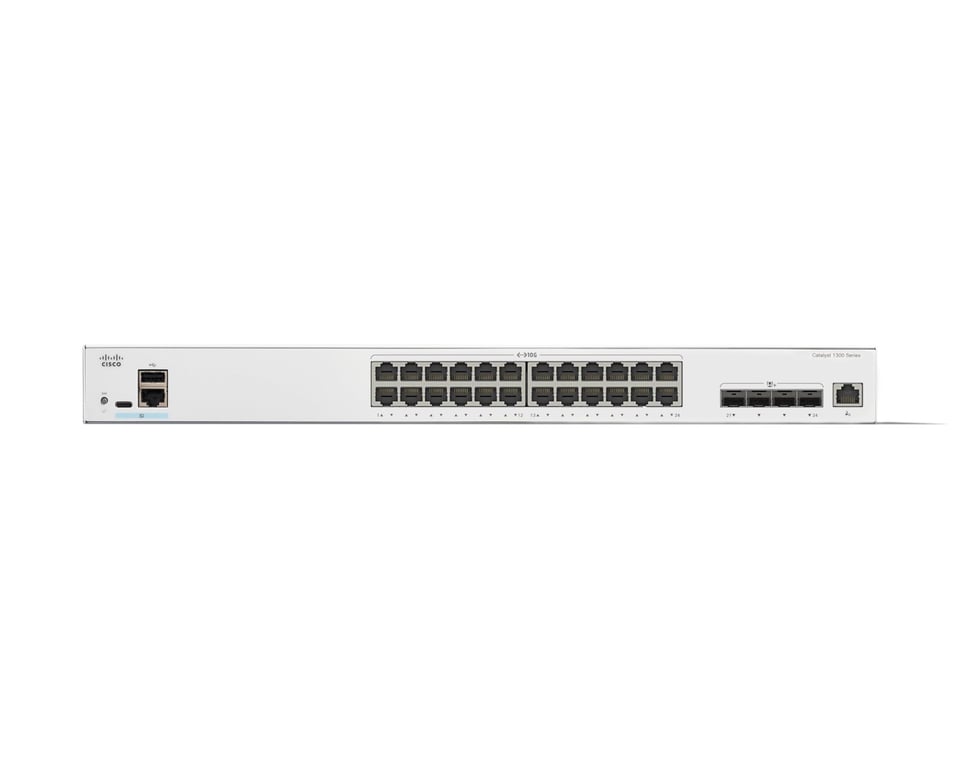 Cisco Catalyst C1300 24XT commutateur réseau Géré L2L3 Neuf - vue 2