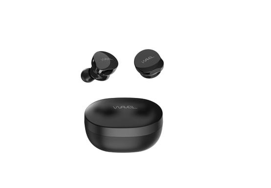 Wavell Pro Casque True Wireless Stereo (TWS) Ecouteurs Appels/Musique Bluetooth - Noir
