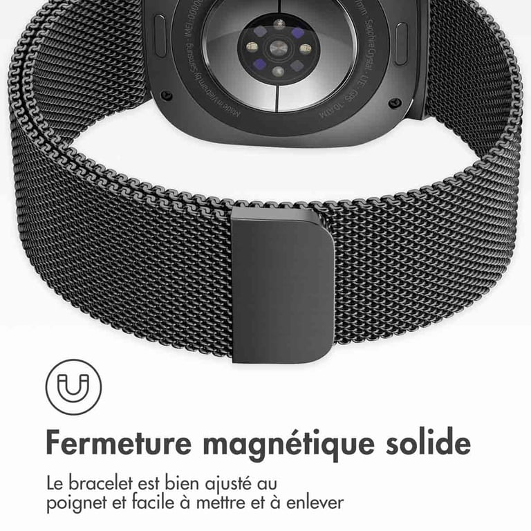 imoshion Milanais Watch bracelet pour le Samsung Galaxy Watch Ultra Dorée Neuf - vue 7