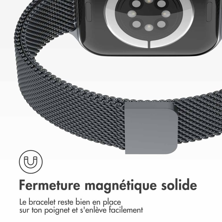 Bracelet Apple Watch 42mm Slim Milanais - vue 7