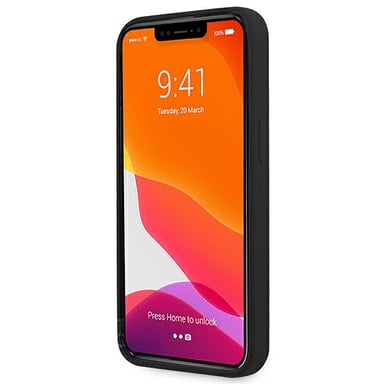 Funda BMW para iPhone 13 mini 5.4'' Firma de silicona negra