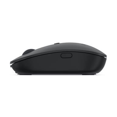 Lenovo Multi-Device - Edición X9 - ratón - diestros y zurdos - óptico - 4 botones - inalámbrico - 2,4 GHz, Bluetooth 5.0 - receptor inalámbrico USB-C - gris tormenta (superior), negro tormenta (inferior) - carcasa marrón