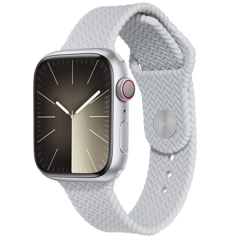 Bracelet Apple Watch 49mm Silicone tressé