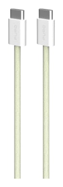 PURO PUCCCFABK415MTYEL cable USB USB 2.0 1,5 m USB C Amarillo
