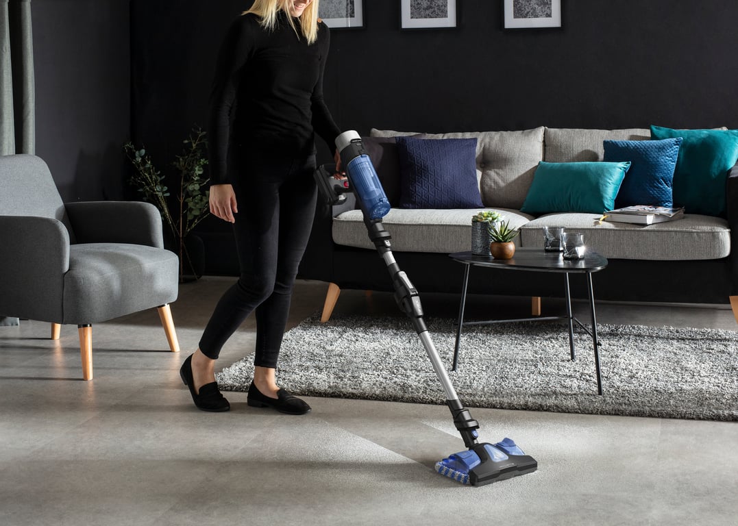 Rowenta RH20C0 Aspirateur balai 2 en 1 Batterie Sec&humide Sans sac 0 4 Neuf - vue 2