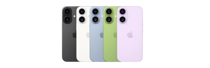 Colores del iPhone 17
