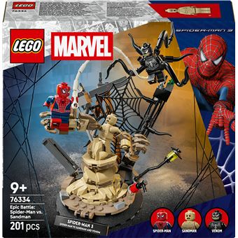 LEGO Marvel 76334 La leggendaria battaglia tra Spider-Man e Sandman