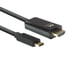 Ewent EW9824 2 m di cavo video USB Tipo-C HDMI Tipo A e adattatore (standard) Nero