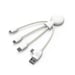 Câble De Charge Multi-Connecteurs Xoopar Mr Bio Smart - NFC Fonction Blanc