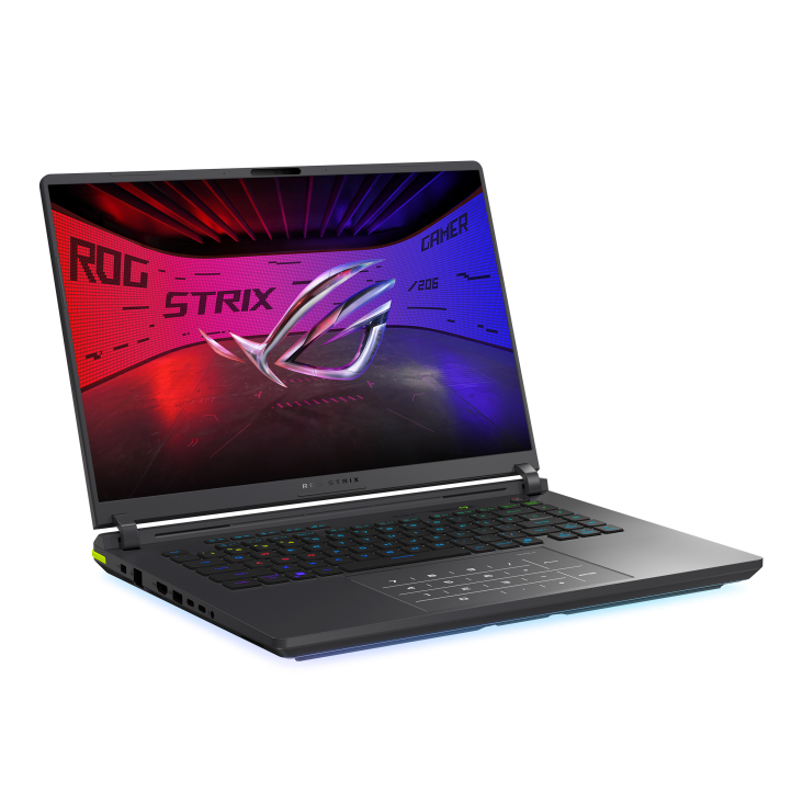 ASUS ROG Strix G16 G615LM S5143W Intel Core Ultra 9 275HX Ordinateur portable 40 6 cm 16 2.5K DDR5 SDRAM SSD NVIDIA GeForce RTX 5060 Wi Fi 7 802.11be Windows 11 Home Neuf - vue 3