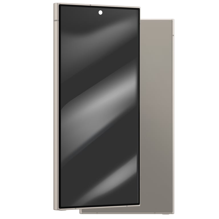 Écran Complet AMOLED pour Galaxy S24 Ultra Service Pack avec Châssis Gris - Neuf