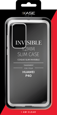 Custodia sottile invisibile per Huawei P40 1,2 mm, trasparente