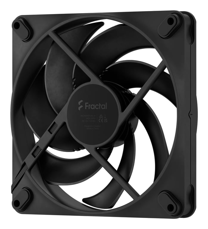 Ventilateur PC FRACTAL DESIGN Momentum 14 FDB Contrôle PWM Pales balayées qui réduit le bruit - vue 7