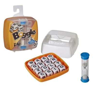 Boggle - Juego de mesa de pensamiento rápido en formato compacto