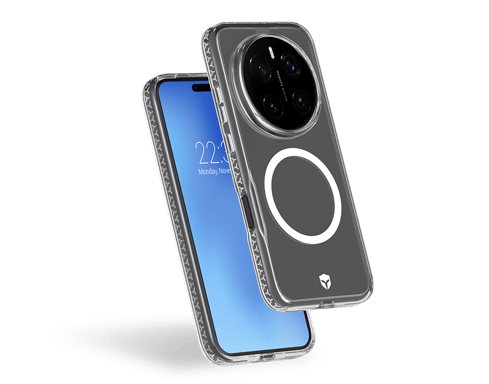 Cover rinforzata Magnet Honor Magic 8 Pro AIR 3m Trasparente + Garanzia a vita Force Case