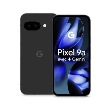 Pixel 9a (5G) 128 Go, Noir Volcanique