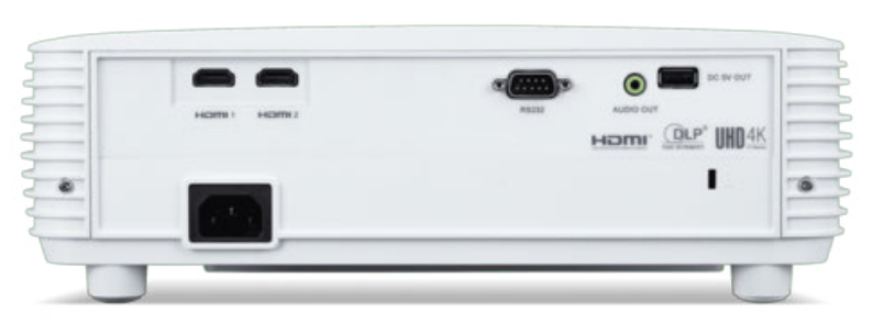 Acer H6815GTV 4000 ANSI lumens DLP UHD 4K (3840x2160) Compatibilité 3D Blanc - Neuf