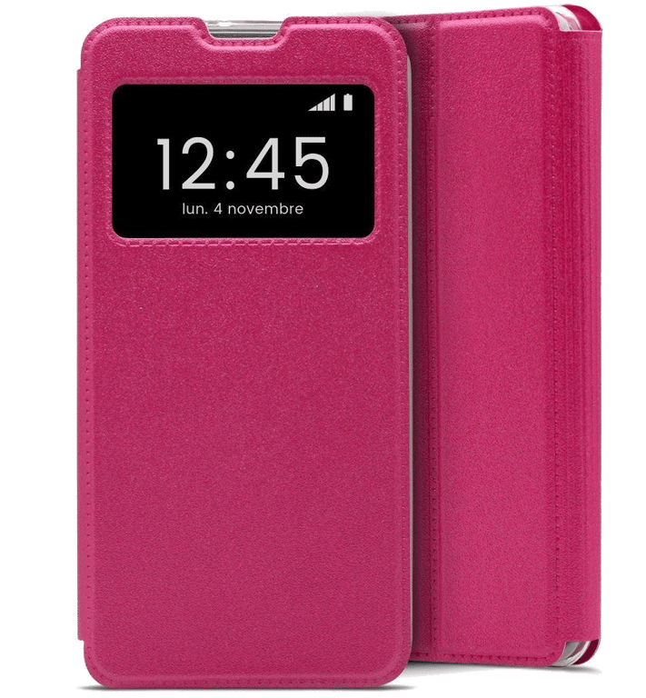 Etui Folio compatible Rose Samsung Galaxy A12 5G