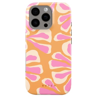 Burga Funda MagSafe para iPhone 16 Pro Max Elegante Motivo Aloha Multicolor