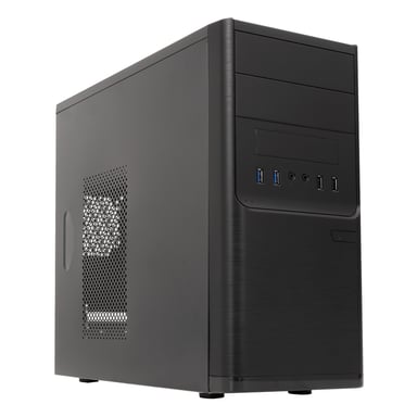 Boîtier Unykach Dark Shadow MicroATX - Alimentation 500 W incluse - Taille de disque prise en charg