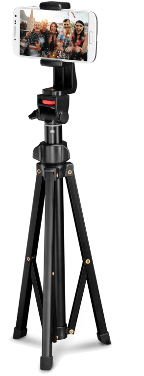 Trépied Rotary Smartphone 150, ensemble avec déclencheur Bluetooth®