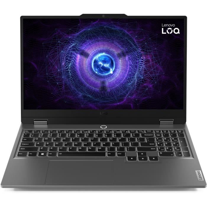 PC Portable Gamer  LOQ 15IAX9 | Sans Windows - 15'' FHD 144hz - Core i5-12450HX - RTX4060 - RAM 24Go - SSD 512Go - AZERTY - Neuf