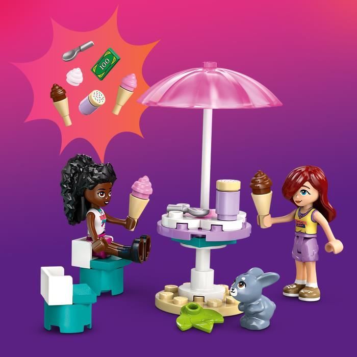 Lego Friends Le Camion De Glace De Heartlake City 42644 Lego La Boite - vue 5