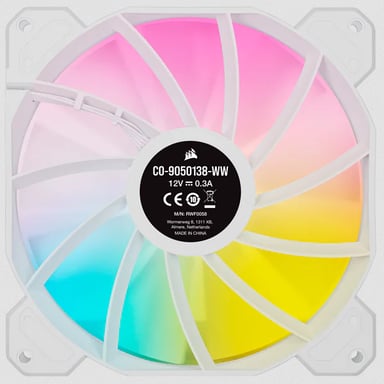 Corsair SP140 RGB ELITE Boitier PC Ventilateur 14 cm Blanc 1 pièce(s)