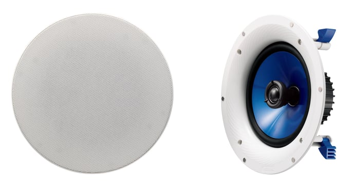 Yamaha NS-IC800 haut-parleur 2-voies Blanc Avec fil 140 W