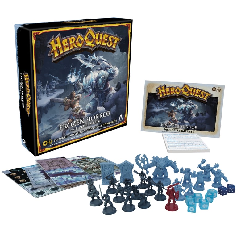 Avalon Hill HeroQuest Frozen Horror Jeu de société Voyageaventure Neuf - vue 3
