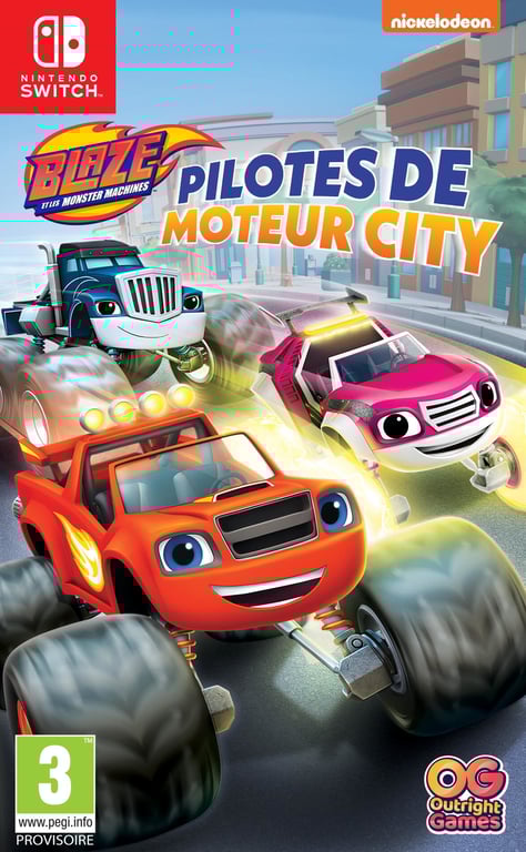 Blaze et les Monster Machines Pilotes de Moteur City SWITCH - vue 4