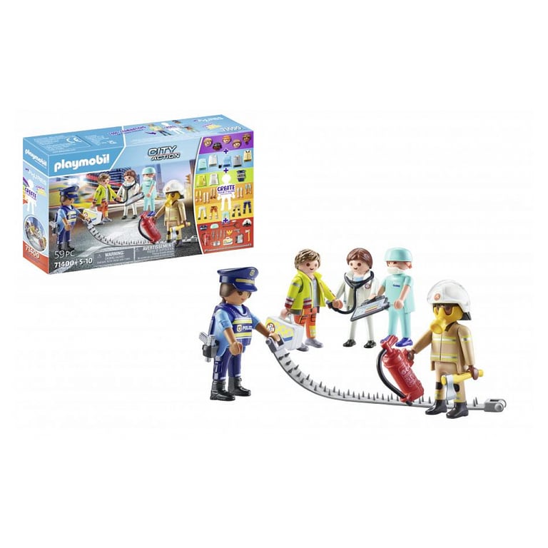 PLAYMOBIL My Figures : Créez vos héros du quotidien - Neuf