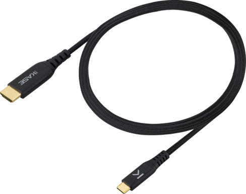 Câble USB-C vers HDMI 2.0 haute vitesse 4K métallisé tressé (2M)