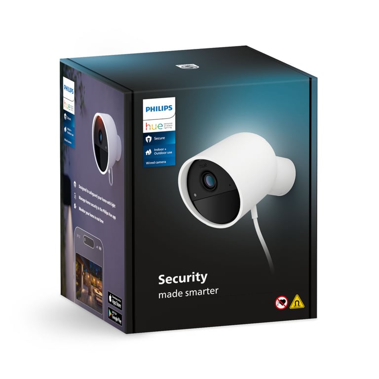 Caméra de surveillance HUE SECURE filaire - vue 2