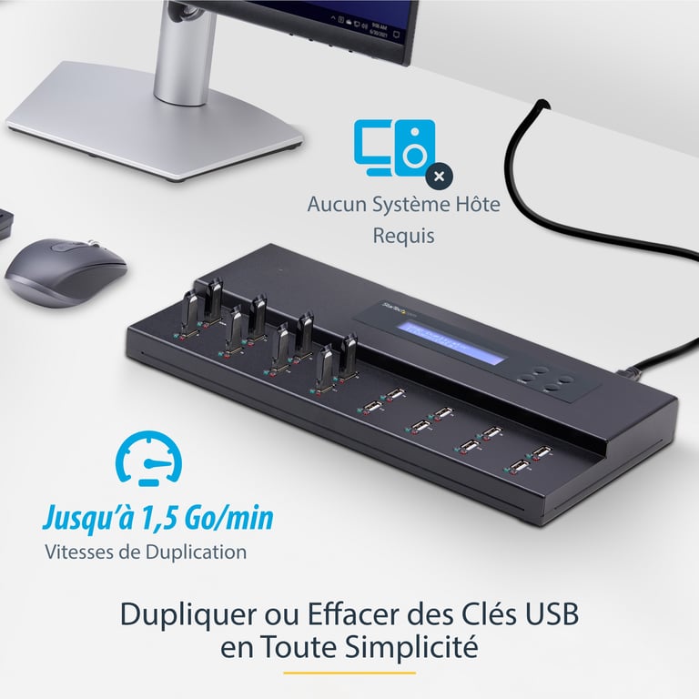 StarTech.com Hub USB 2.0 10 ports Industriel Hub USB Robuste avec Protection ESD Niveau 4 Hub USB A Montable sur MurBureau Hub d'Extension USB avec ports Verrouillables Hub USB Type A Concentrateur USB Neuf - vue 5