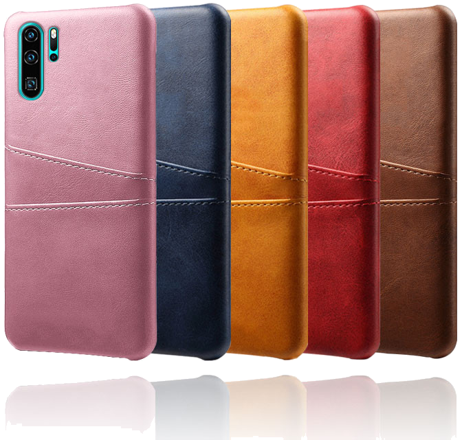 Coque Porte-cartes pour HUAWEI P30 Pro Simili-cuir Protection