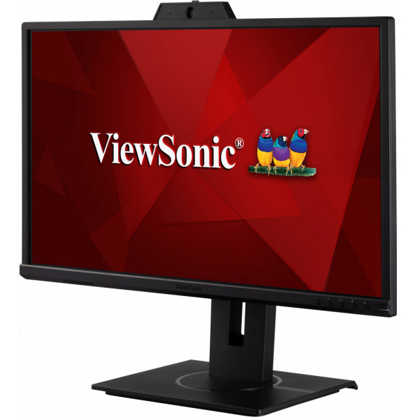 Ecran 24 Viewsonic VG2440V Noir FHD avec Web Cam IPS LED 16:9 1000:1 250 cd/m2 5ms 2xHDMI DP USB Hp:2x2W Inclinaison/Pivot