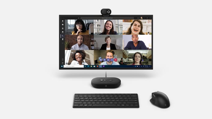 Webcam Microsoft Modern 1920 x 1080 pixel USB Nero