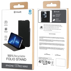 Muvit For Change Folio Stand Recycletek Iphone 13 Pro Max