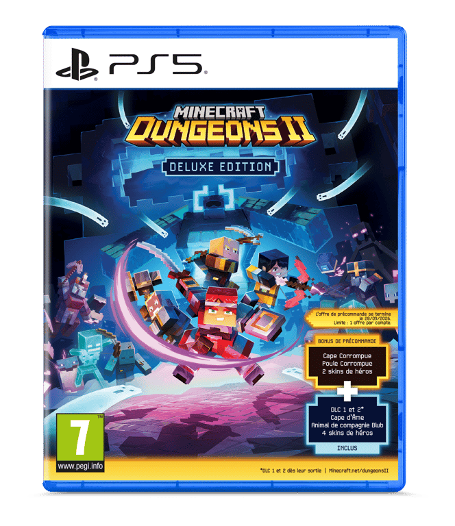 Minecraft Dungeons 2 Deluxe Edition PS5 - vue 4